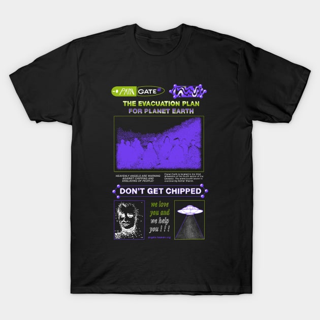 UFO Cult Propaganda - Universe People T-Shirt by pain_gate